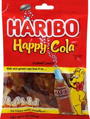 Haribo Gummi Candy Happy Cola - 5 Oz - Image 2