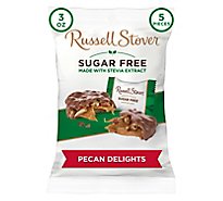 Russell Stover Chocolate Candy Sugar Free Pecan Delight - 3 Oz