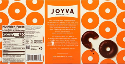 Joyva Ring Jells Cdy Chocolate Orng - 9 Oz - Image 5
