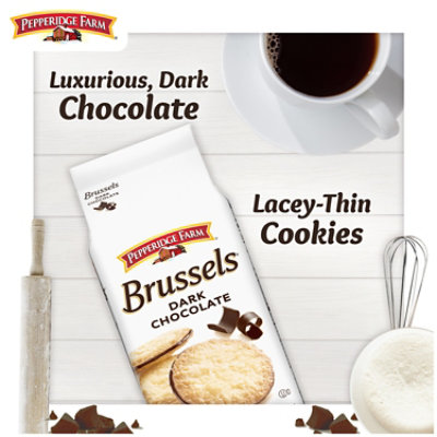 Pepperidge Farm Brussels Chocolate Lace Cookies - 5.25 Oz - Image 2