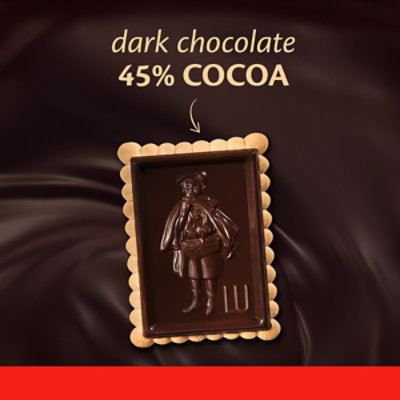 Lu Petit Ecolier European Dark Chocolate 45% Cocoa Biscuit Cookies - 5.3 Oz - Image 3