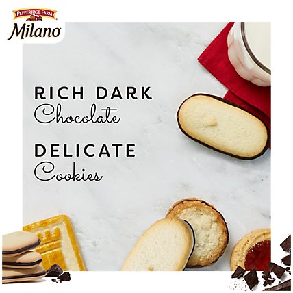Pepperidge Farm Dark Chocolate Milano Cookies - 6 Oz - Image 3