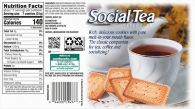 Social Tea Biscuits - 12.35 Oz - acmemarkets
