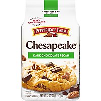Pepperidge Farm Chesapeake Crispy Chesapeake Dark Chocolate Pecan Cookies Bag - 7.2 Oz - Image 2
