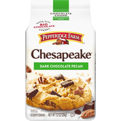 Pepperidge Farm Chesapeake Crispy Dark Chocolate Pecan Cookies - 7.2 Oz - Image 1