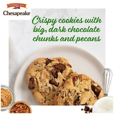 Pepperidge Farm Chesapeake Crispy Dark Chocolate Pecan Cookies - 7.2 Oz - Image 2