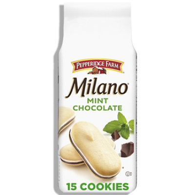 Pepperidge Farm Milano Mint Chocolate Cookies - 7 Oz - Image 1