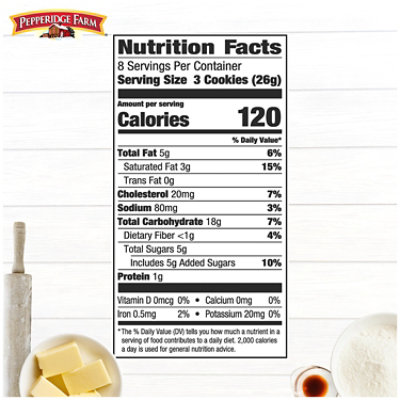 Pepperidge Farm Chessmen Butter Cookies - 7.25 Oz - Image 4