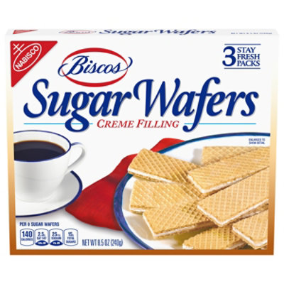 Biscos Creme Filled Sugar Wafers - 8.5 Oz - Image 1