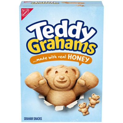 Teddy Grahams Honey Graham Snacks - 10 Oz