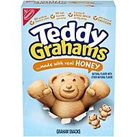 Teddy Grahams Honey Graham Snacks - 10 Oz - Image 1