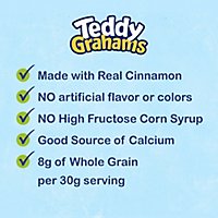 Teddy Grahams Graham Snacks Cinnamon - 10 Oz - Image 4
