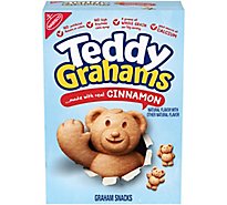 Teddy Grahams Graham Snacks Cinnamon - 10 Oz