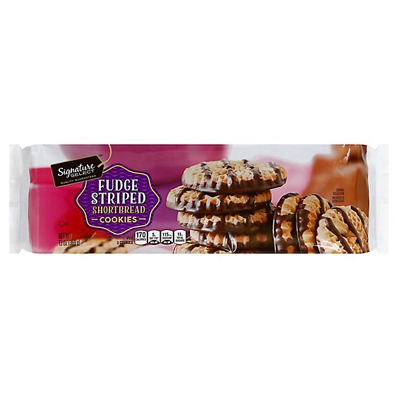 Signature SELECT Cookies Fudge Stripes - 13 Oz