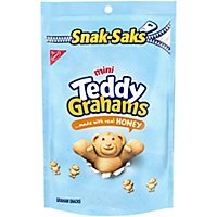 Honey Maid Teddy Grahams Graham Snacks Honey Mini Snack-Saks - 8 Oz - Image 2