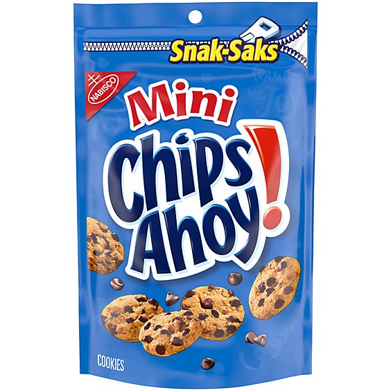 Chips Ahoy! Snak Saks Mini Chocolate Chip Cookies - 8 Oz