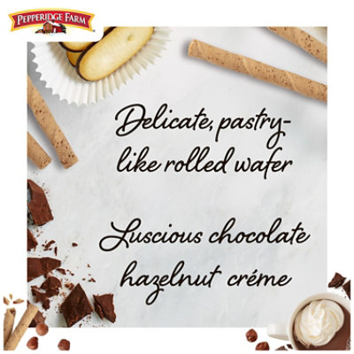 Pepperidge Farm Pirouette Crème Filled Wafers Chocolate Hazelnut Cookies - 13.5 Oz - Image 2