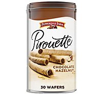 Pepperidge Farm Pirouette Chocolate Hazelnut Creme Filled Wafer Cookies Tin - 13.5 Oz