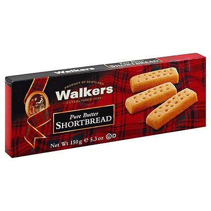 Walkers Shortbread Pure Butter - 5.3 Oz - Image 1
