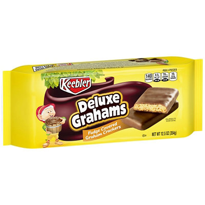 Keebler Crackers Grahams Deluxe Fudge Covered - 12.5 Oz - Image 4