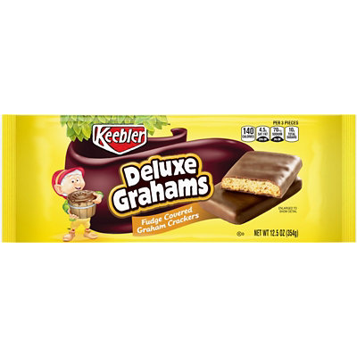 Keebler Crackers Grahams Deluxe Fudge Covered - 12.5 Oz - Image 3