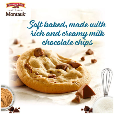 Pepperidge Farm Montauk Soft Baked Milk Chocolate Chunk Cookies - 8.6 Oz - Image 2