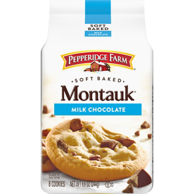 Pepperidge Farm Cookies Soft Baked Chunk Montauk Milk Chocolate Cookies - 8.6 Oz