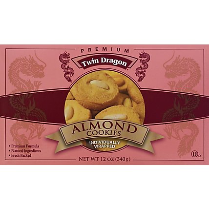 Twin Dragon Almond Dragon Cookies - 8 Oz - Image 2