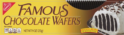 NABISCO Wafers Famous Chocolate - 9 Oz - Image 2