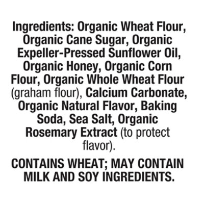Annies Homegrown Bunny Grahams Graham Snacks Organic Baked Honey - 7.5 Oz - Image 4