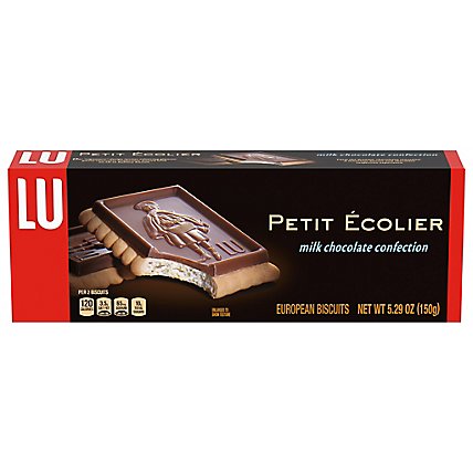 LU Petit Ecolier Biscuits European Milk Chocolate - 5.29 Oz - Image 2