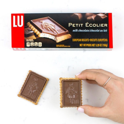 Lu Petit Ecolier European Milk Chocolate Biscuit Cookies - 5.29 Oz - Image 5