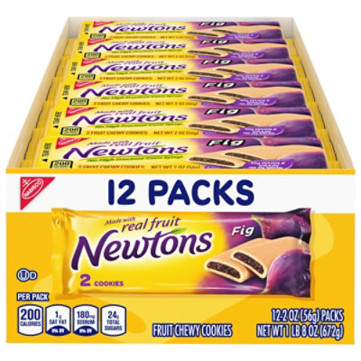 Newtons Cookies Fig Fruit Chewy - 12-2 Oz - Image 1