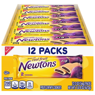 Newtons Cookies Fig Fruit Chewy - 12-2 Oz