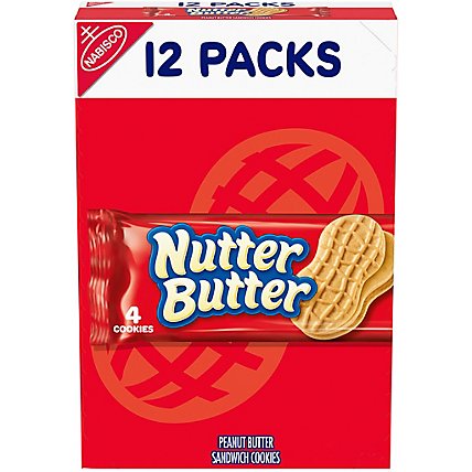 Nutter Butter Cookies Sandwich Peanut Butter - 12-1.9 Oz - Image 2