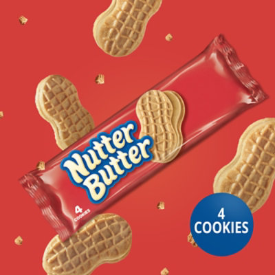 Nutter Butter Peanut Butter Sandwich Cookies Snack Packs - 12-1.9 Oz - Image 2