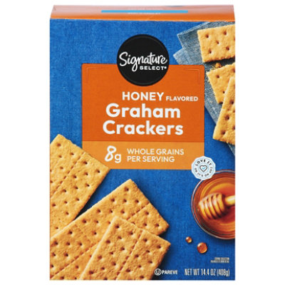 Signature SELECT Crackers Graham Honey - 14.4 Oz - Image 3