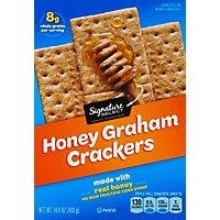 Signature SELECT Crackers Graham Honey - 14.4 Oz - Image 2