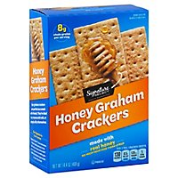 Signature SELECT Crackers Graham Honey - 14.4 Oz - Image 1