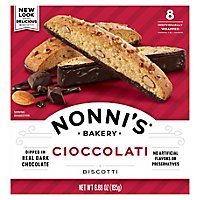 Nonnis Biscotti Cioccolati 8 Count - 6.88 Oz - Image 2