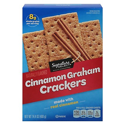 Signature SELECT Crackers Graham Cinnamon - 14.4 Oz - Image 2