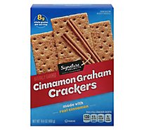 Signature SELECT Crackers Graham Cinnamon - 14.4 Oz