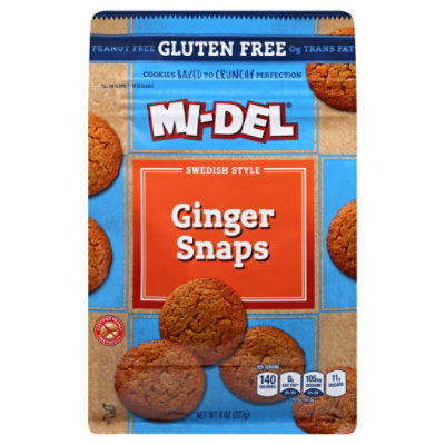 MI-DEL Cookies Ginger Snaps Swedish Style - 8 Oz - Image 3