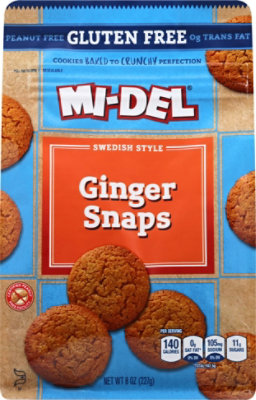 MI-DEL Cookies Ginger Snaps Swedish Style - 8 Oz - Image 2