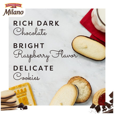 Pepperidge Farm Milano Raspberry Flavored Chocolate Cookies - 7 Oz - Image 2