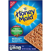 Honey Maid Graham Crackers Cinnamon Low Fat - 14.4 Oz - Image 2