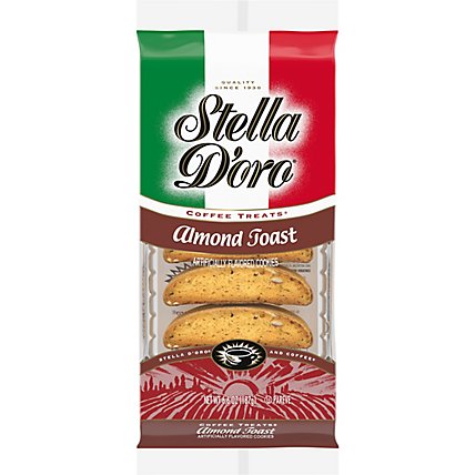 Stella Doro Coffee Treats Cookies Almond Toast - 6.6 Oz - Image 2