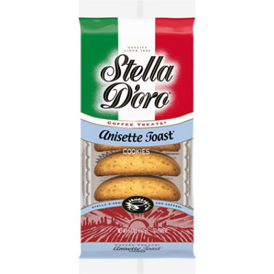 Stella D'oro Anisette Toast Coffee Treats Cookies - 5.7 Oz - Image 1