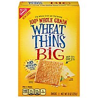 Wheat Thins Snacks Big 100% Whole Grain - 8 Oz - Image 3