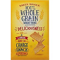 Wheat Thins Snacks Big 100% Whole Grain - 8 Oz - Image 6